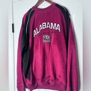 Vintage Starter NCAA University of Alabama ‘Crimson Tide’ Crewneck - Men’s XL